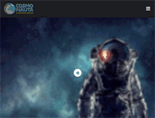 Tablet Screenshot of cosmonauta.com.br